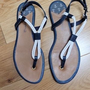 Sperry women's navy sandals size 8